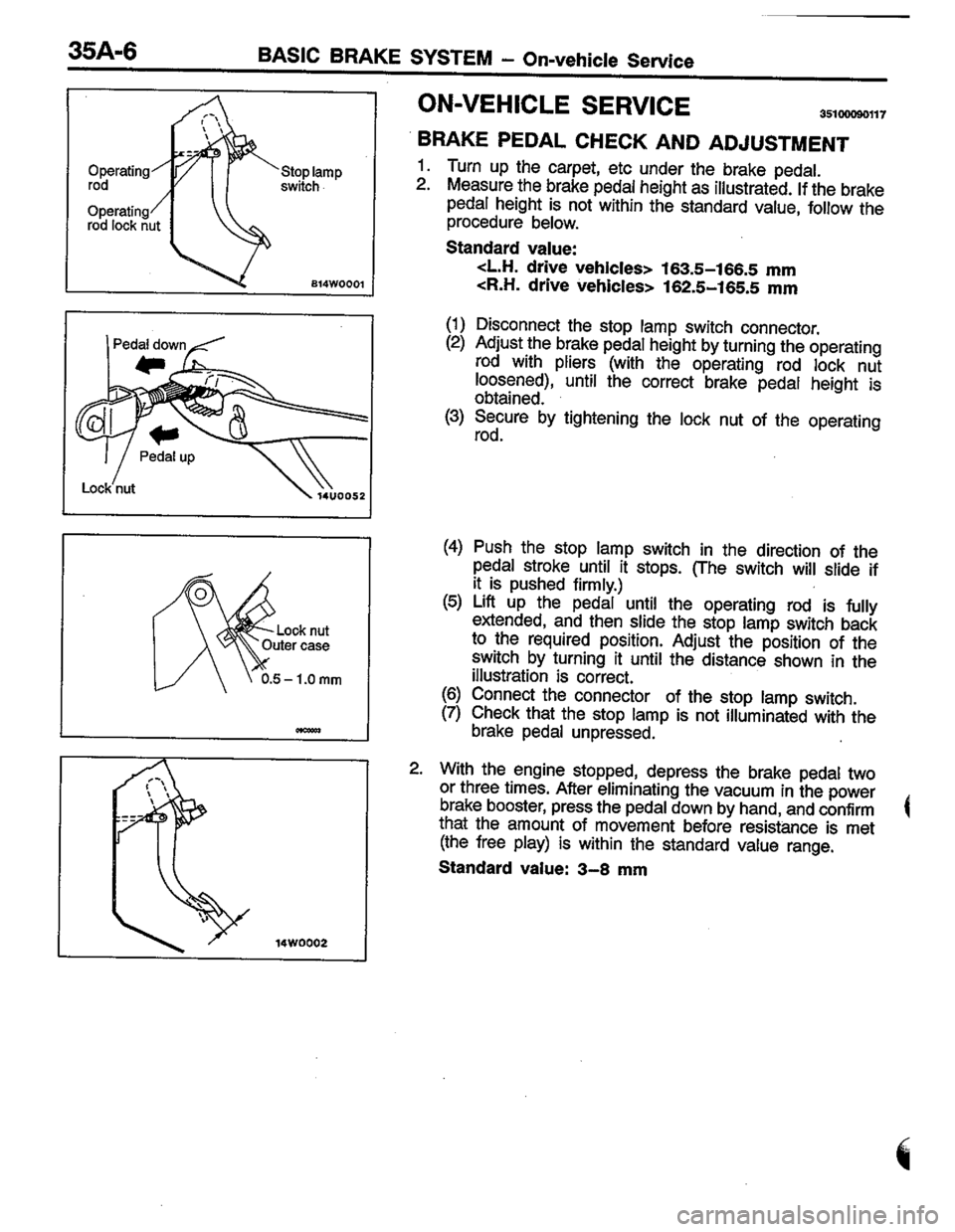 MITSUBISHI COLT 1996 Workshop Manual MITSUBISHI COLT 1996 Workshop Manual