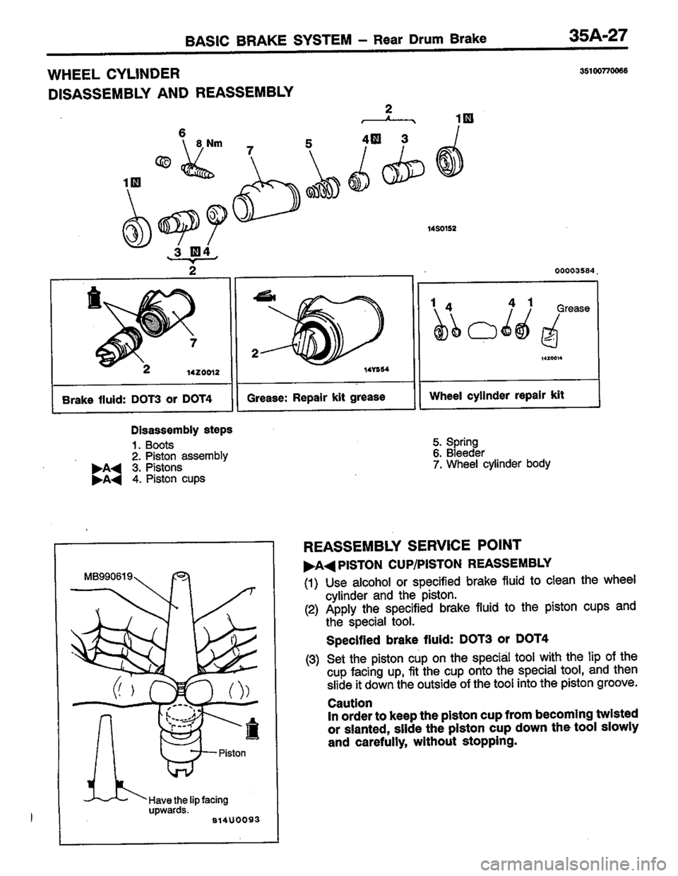 MITSUBISHI COLT 1996 Workshop Manual MITSUBISHI COLT 1996 Workshop Manual