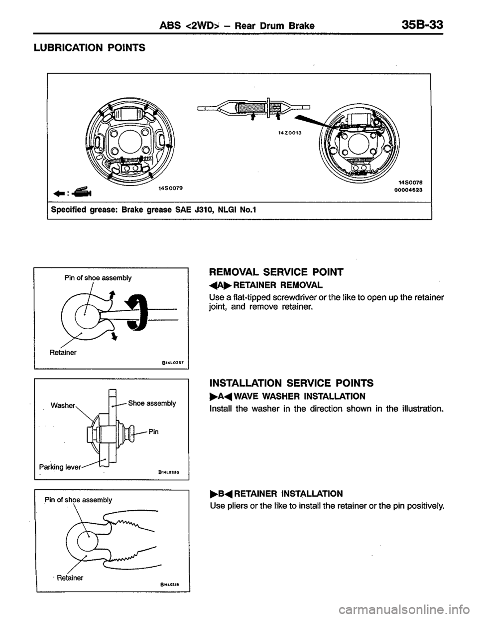 MITSUBISHI COLT 1996 Workshop Manual MITSUBISHI COLT 1996 Workshop Manual