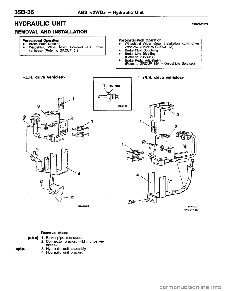 MITSUBISHI COLT 1996 Workshop Manual MITSUBISHI COLT 1996 Workshop Manual