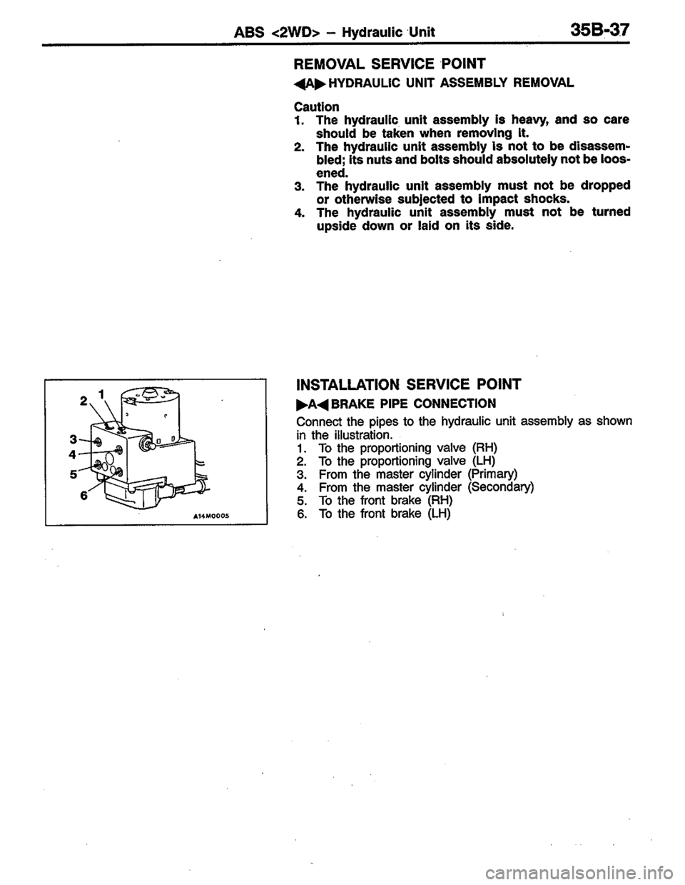MITSUBISHI COLT 1996 Workshop Manual MITSUBISHI COLT 1996 Workshop Manual