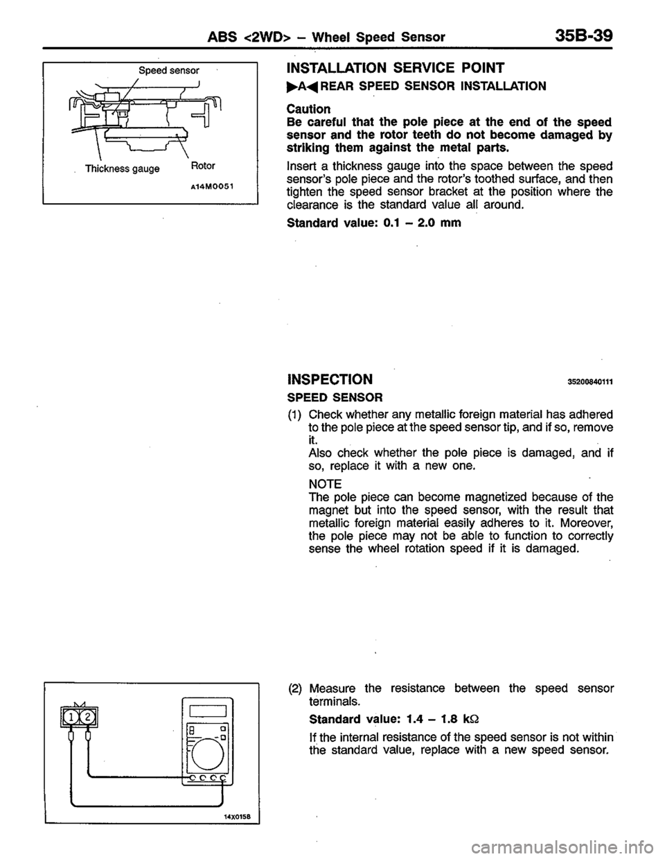 MITSUBISHI COLT 1996 Workshop Manual MITSUBISHI COLT 1996 Workshop Manual