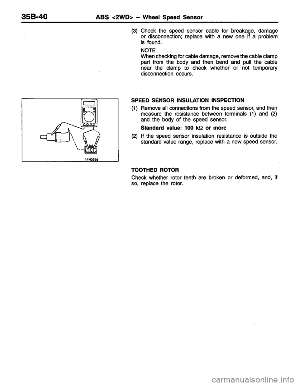 MITSUBISHI COLT 1996 Workshop Manual MITSUBISHI COLT 1996 Workshop Manual
