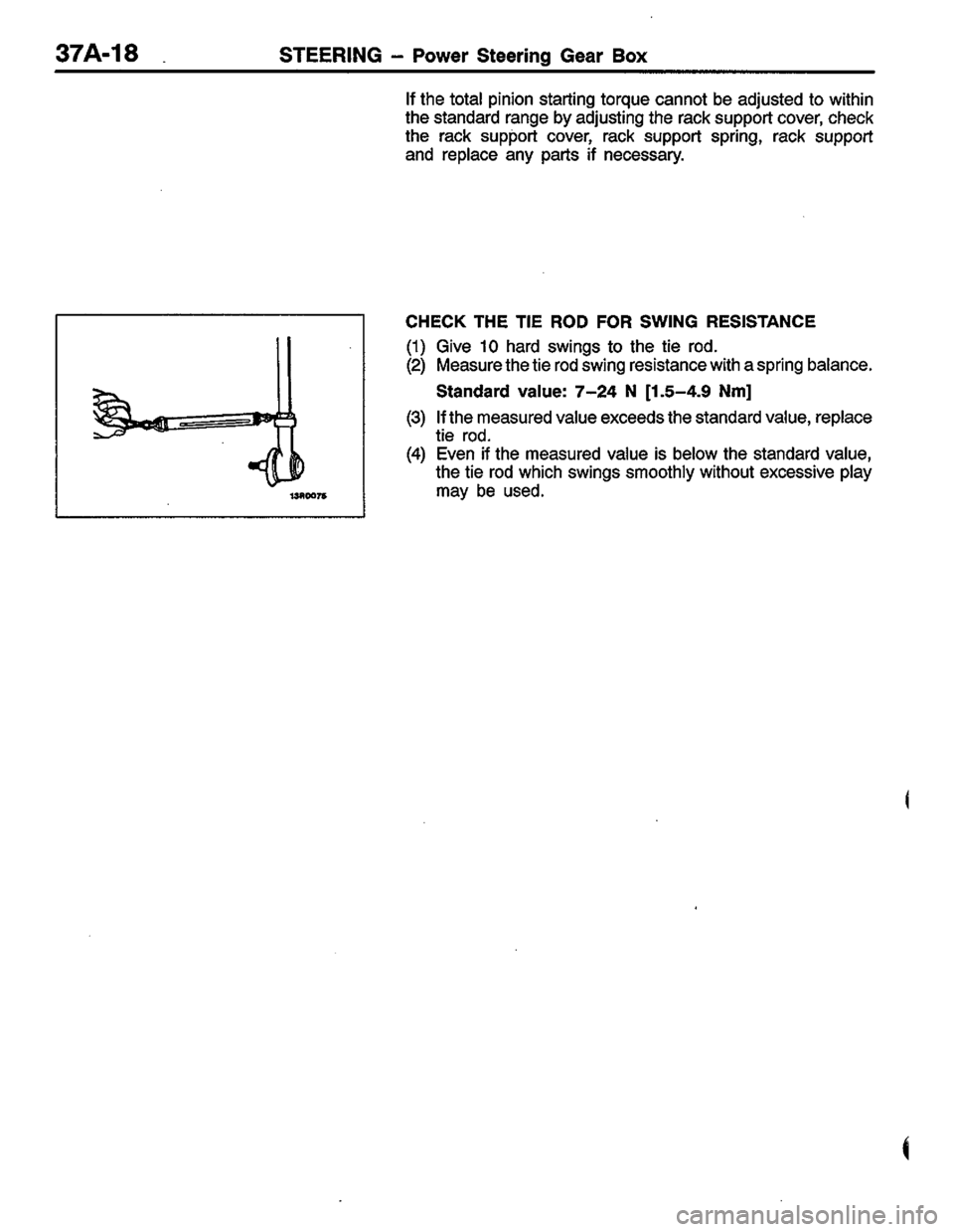 MITSUBISHI COLT 1996 Workshop Manual MITSUBISHI COLT 1996 Workshop Manual