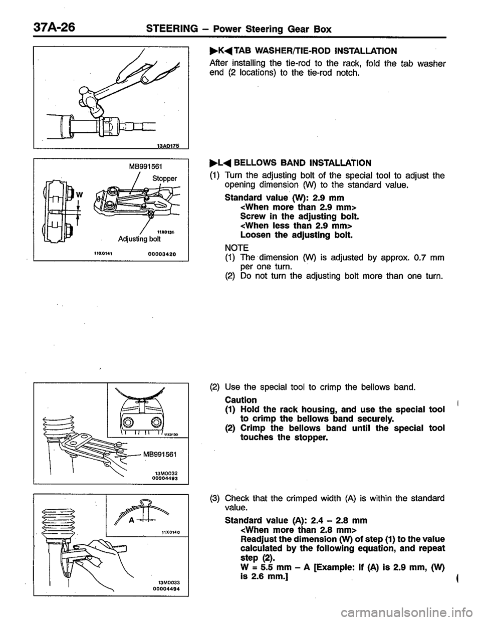 MITSUBISHI COLT 1996 Workshop Manual MITSUBISHI COLT 1996 Workshop Manual