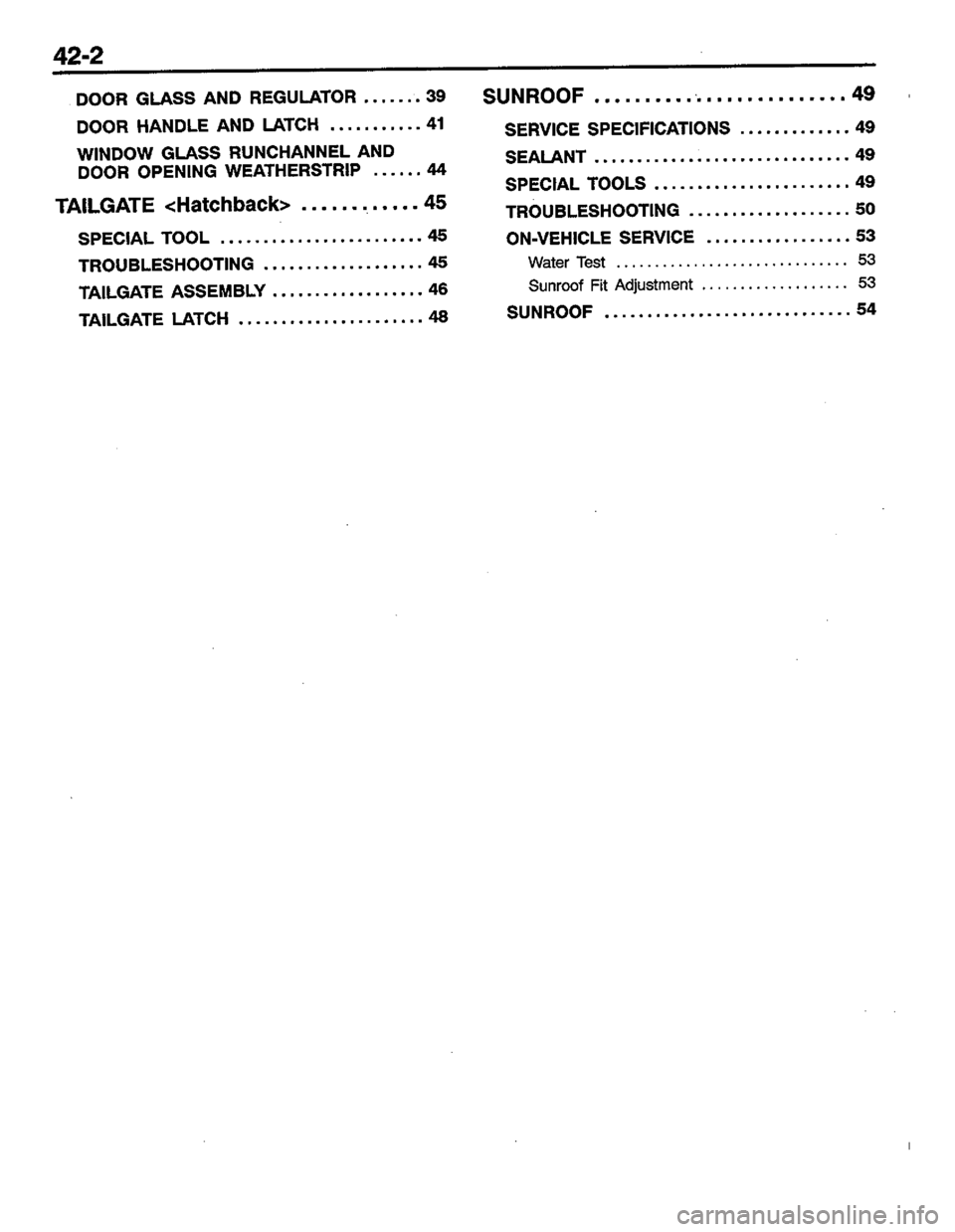 MITSUBISHI COLT 1996 Workshop Manual MITSUBISHI COLT 1996 Workshop Manual