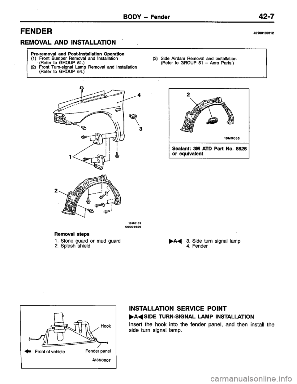 MITSUBISHI COLT 1996 Workshop Manual MITSUBISHI COLT 1996 Workshop Manual