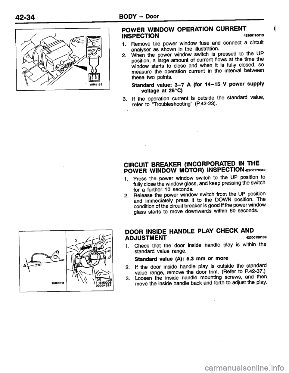 MITSUBISHI COLT 1996 Workshop Manual MITSUBISHI COLT 1996 Workshop Manual