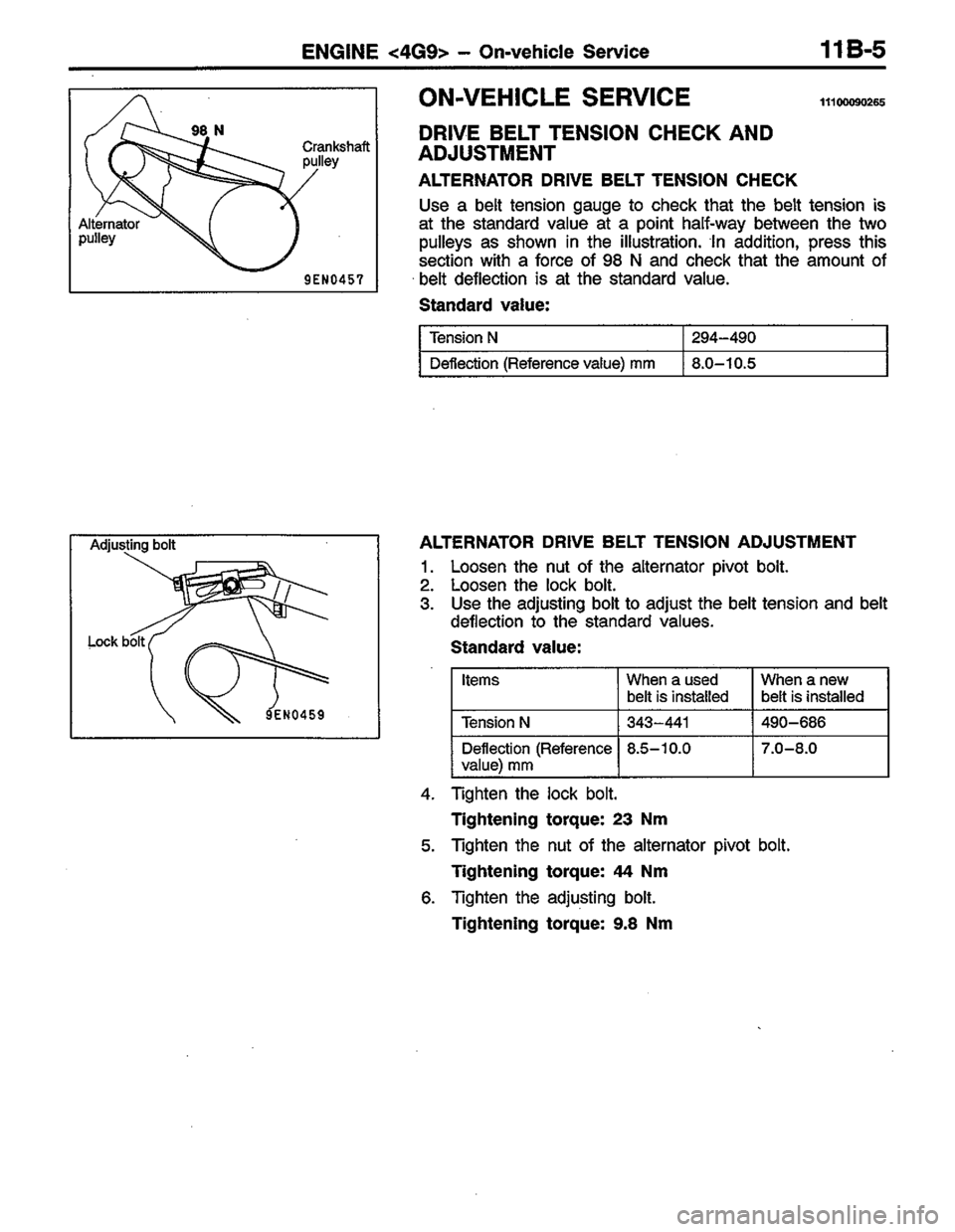 MITSUBISHI COLT 1996 Repair Manual MITSUBISHI COLT 1996 Repair Manual