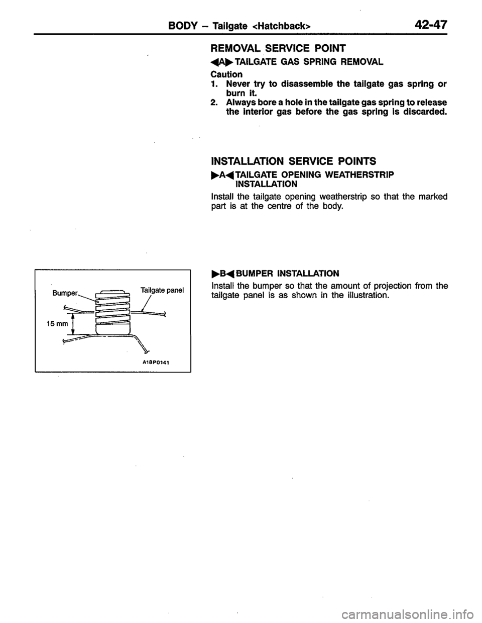 MITSUBISHI COLT 1996 Workshop Manual MITSUBISHI COLT 1996 Workshop Manual