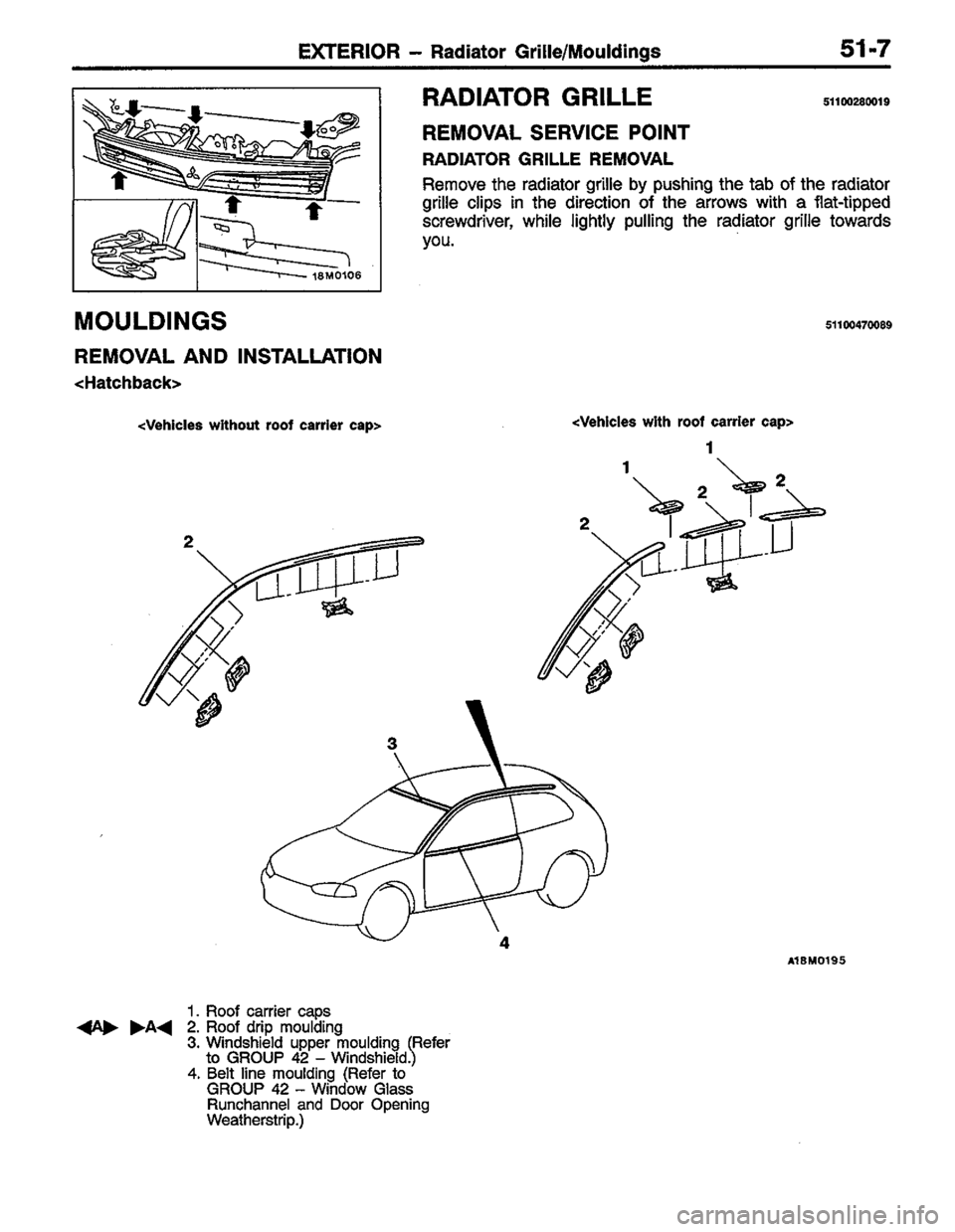 MITSUBISHI COLT 1996 Workshop Manual MITSUBISHI COLT 1996 Workshop Manual