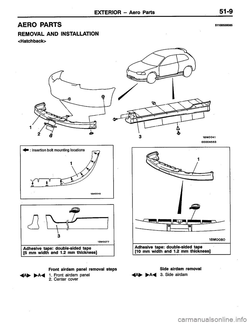 MITSUBISHI COLT 1996 Workshop Manual MITSUBISHI COLT 1996 Workshop Manual