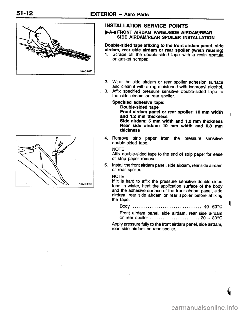 MITSUBISHI COLT 1996 Workshop Manual MITSUBISHI COLT 1996 Workshop Manual
