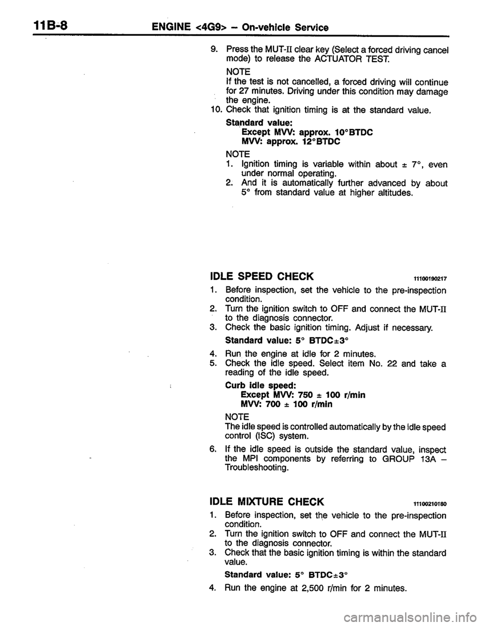 MITSUBISHI COLT 1996 Manual PDF MITSUBISHI COLT 1996 Manual PDF