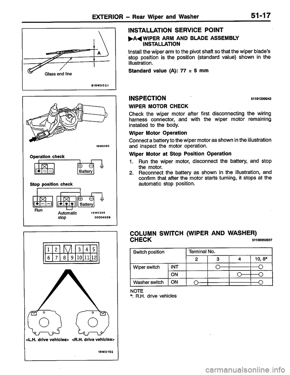 MITSUBISHI COLT 1996 Workshop Manual MITSUBISHI COLT 1996 Workshop Manual