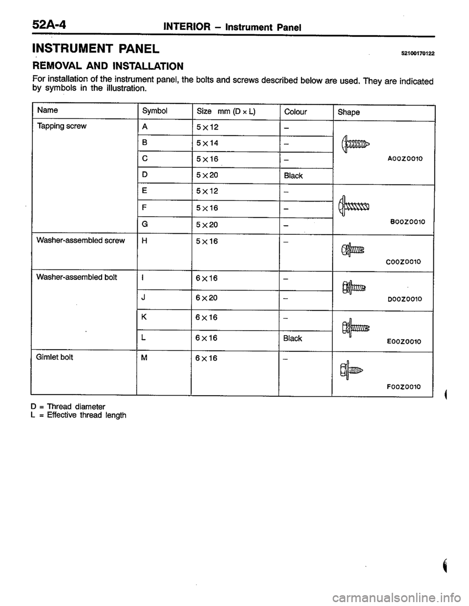MITSUBISHI COLT 1996 Workshop Manual MITSUBISHI COLT 1996 Workshop Manual