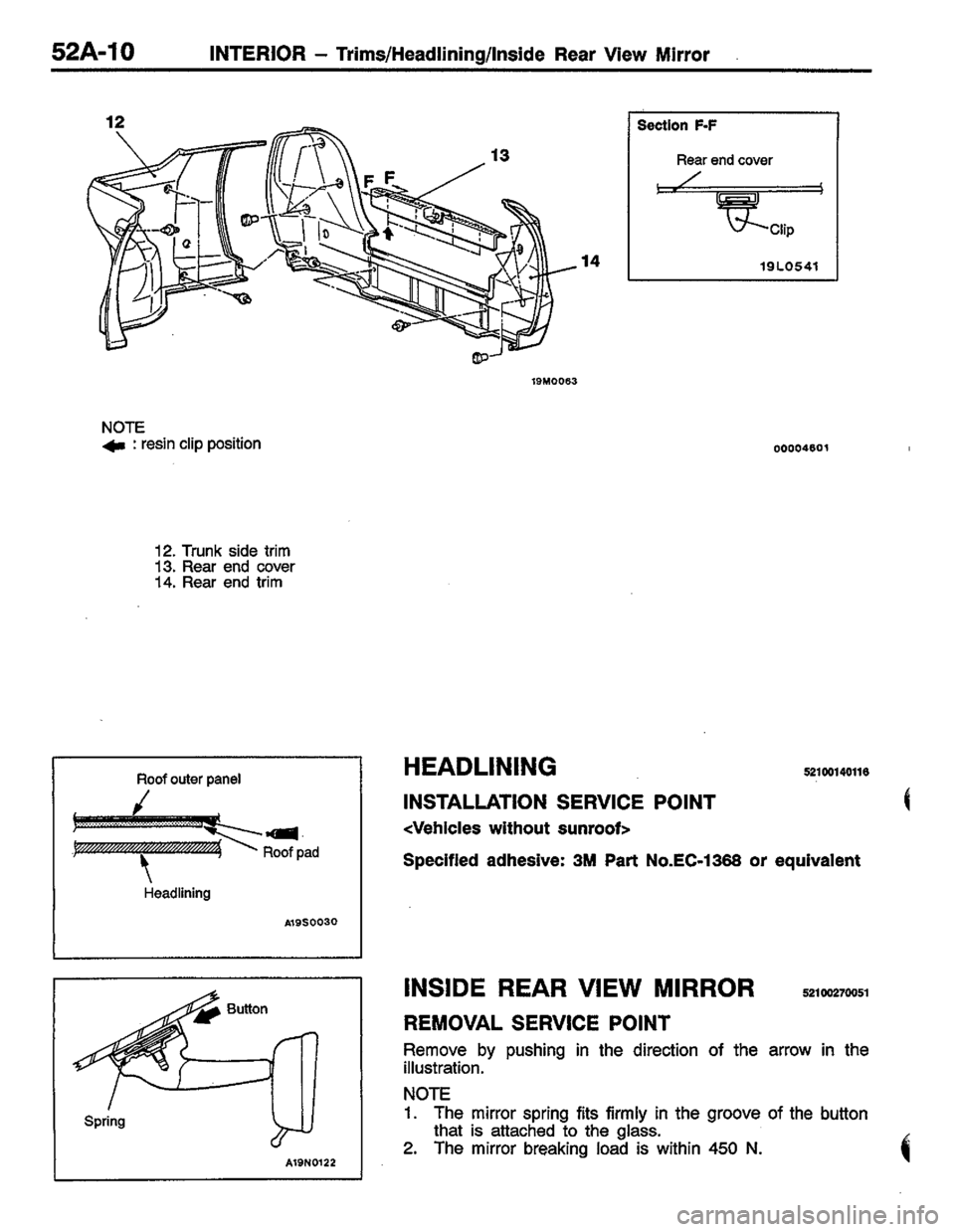MITSUBISHI COLT 1996 Workshop Manual MITSUBISHI COLT 1996 Workshop Manual
