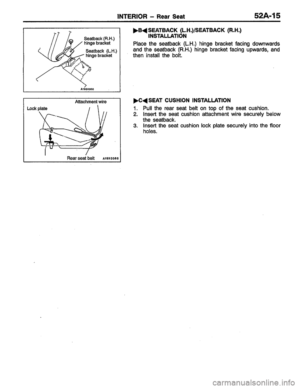 MITSUBISHI COLT 1996 Workshop Manual MITSUBISHI COLT 1996 Workshop Manual