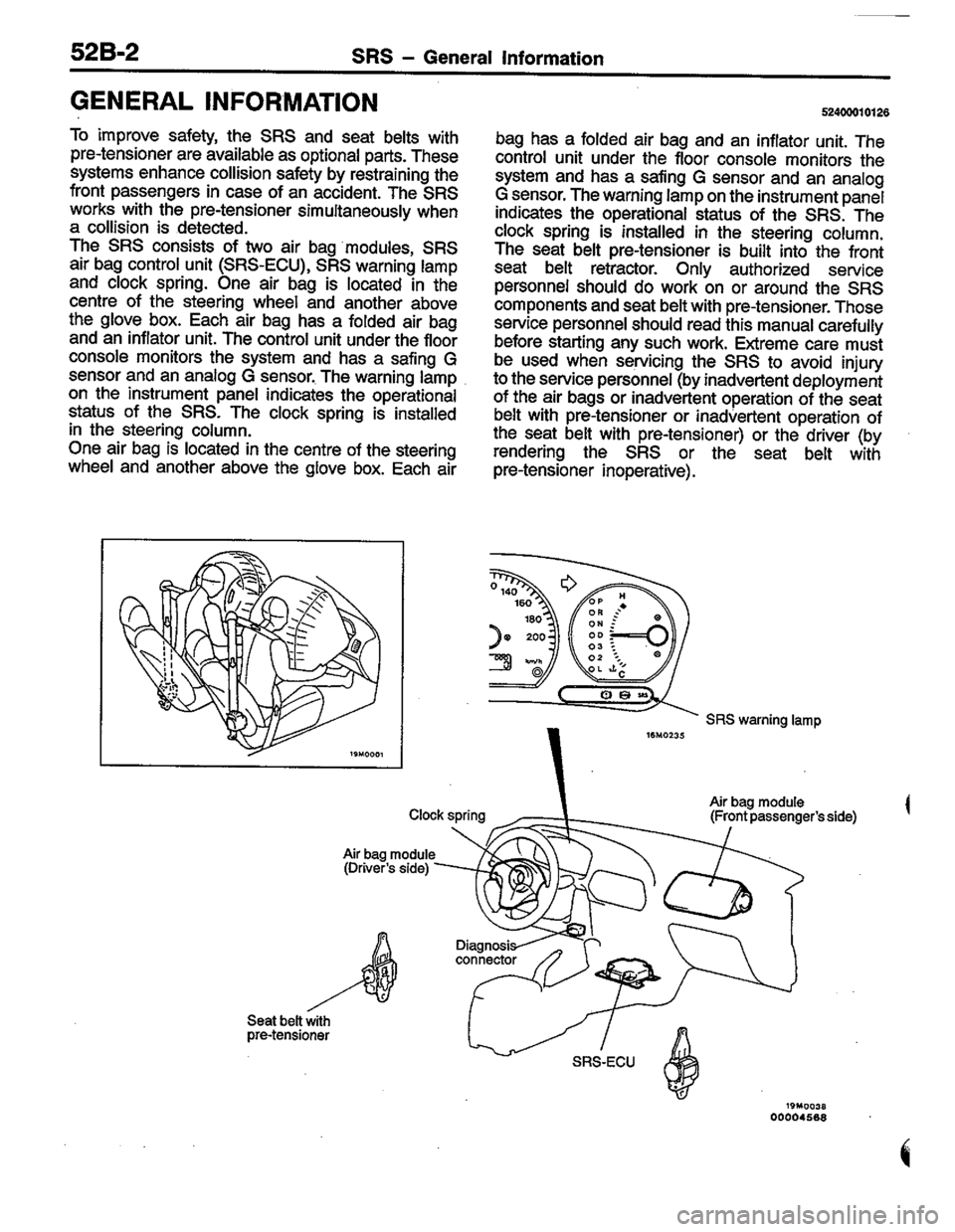 MITSUBISHI COLT 1996 Workshop Manual MITSUBISHI COLT 1996 Workshop Manual