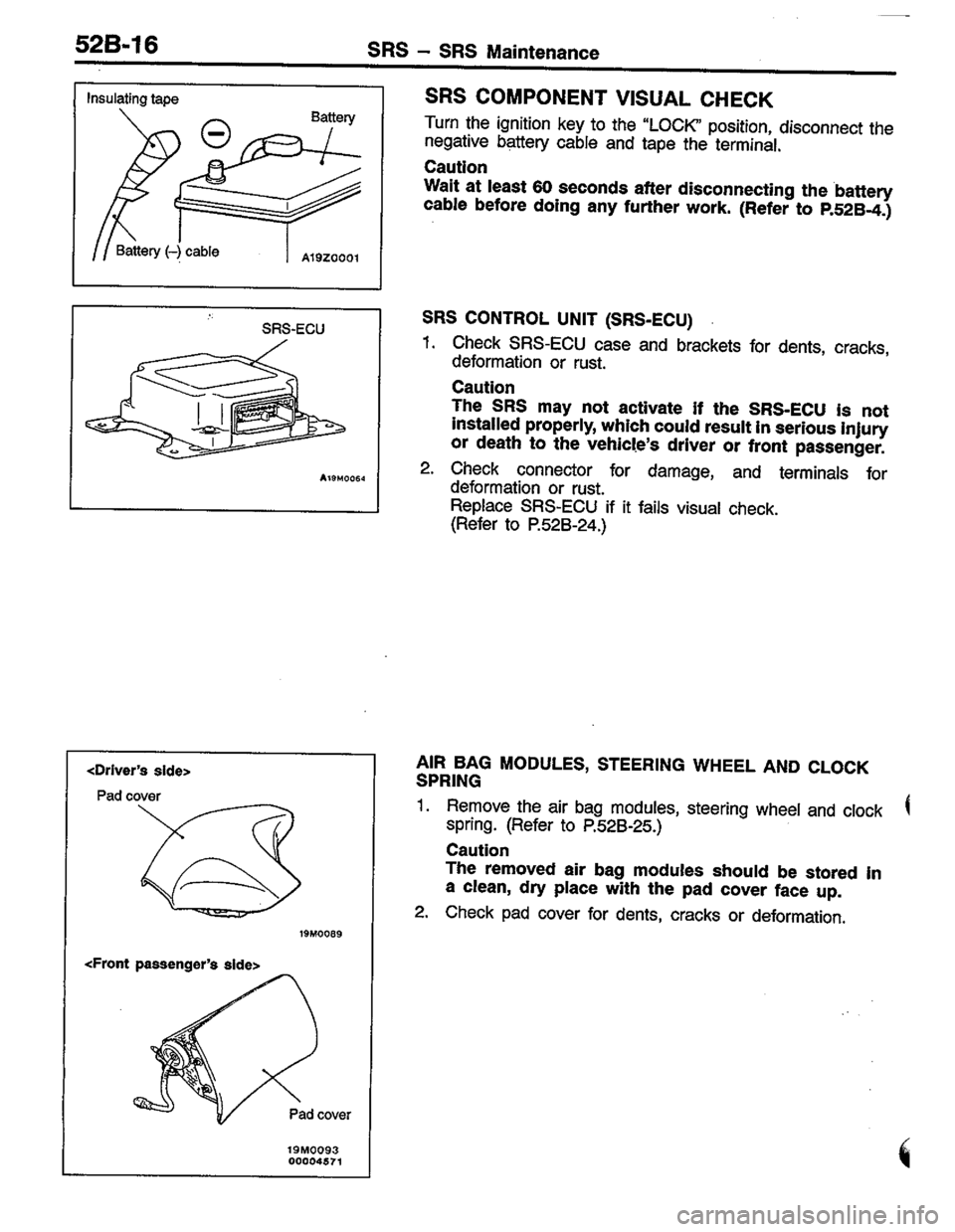 MITSUBISHI COLT 1996 Workshop Manual MITSUBISHI COLT 1996 Workshop Manual