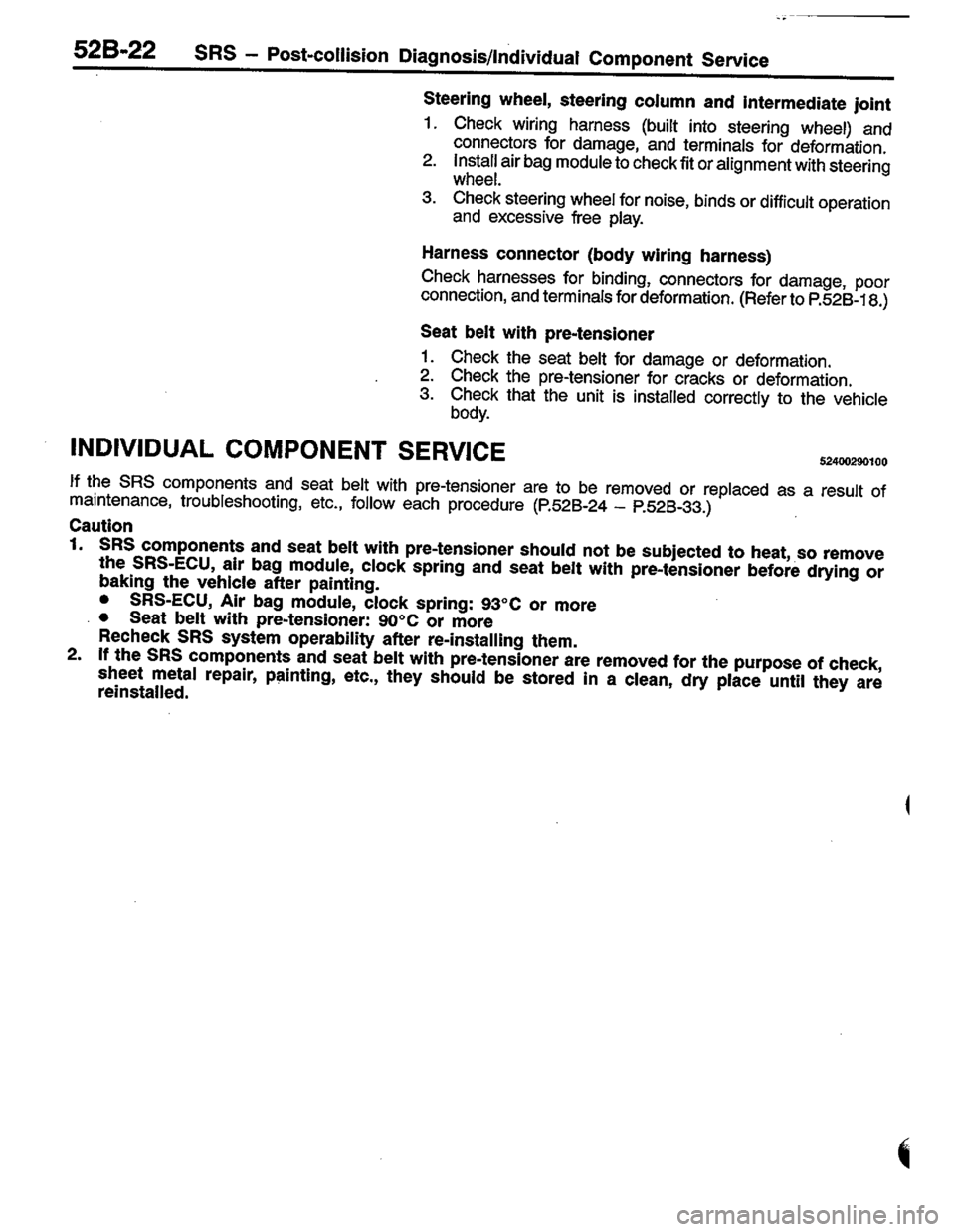 MITSUBISHI COLT 1996 Workshop Manual MITSUBISHI COLT 1996 Workshop Manual