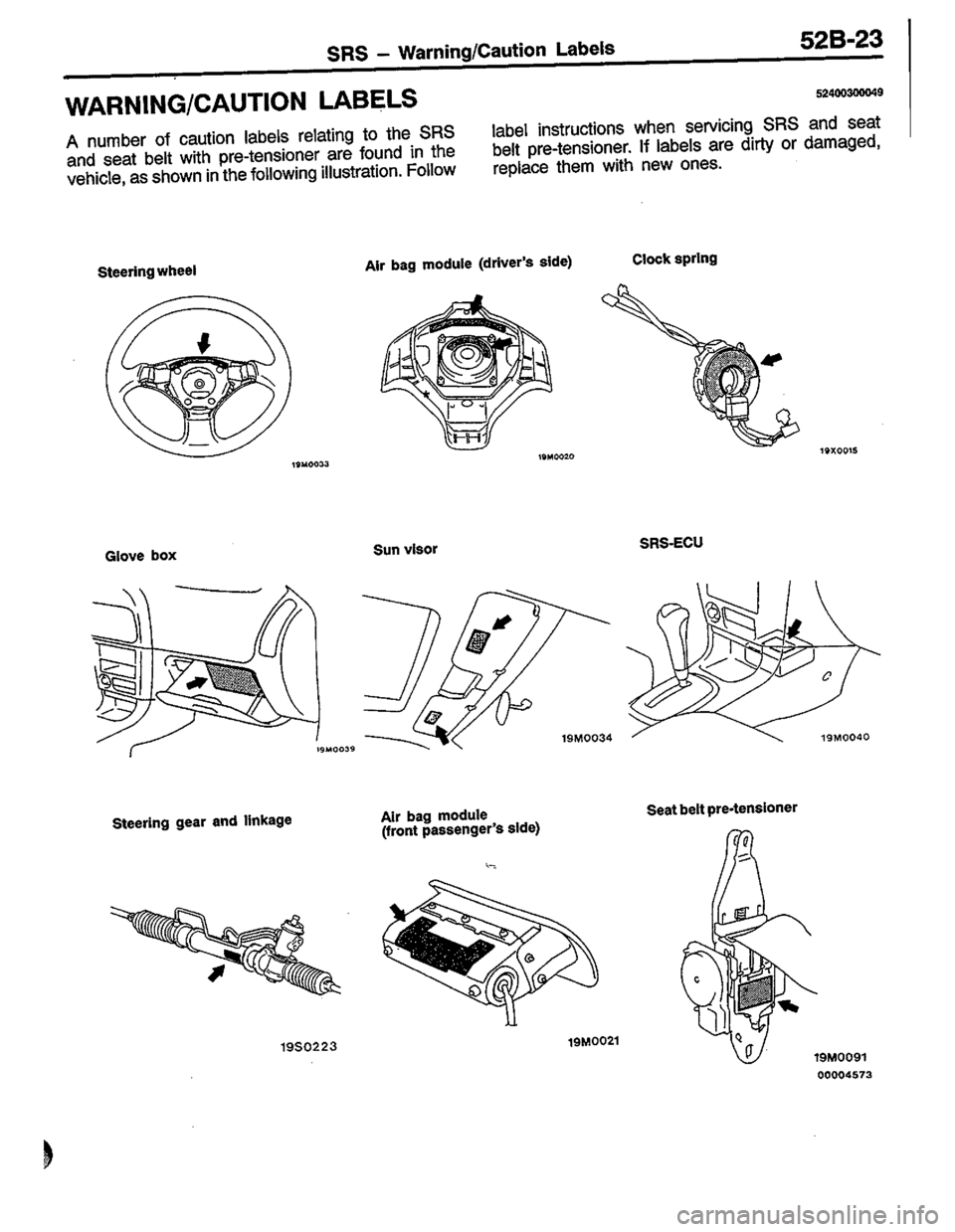 MITSUBISHI COLT 1996 Workshop Manual MITSUBISHI COLT 1996 Workshop Manual