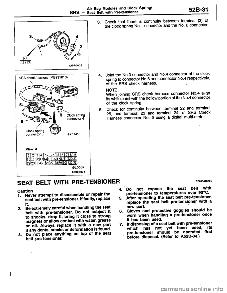MITSUBISHI COLT 1996 Workshop Manual MITSUBISHI COLT 1996 Workshop Manual