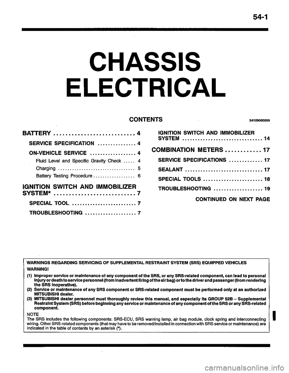 MITSUBISHI COLT 1996 Workshop Manual MITSUBISHI COLT 1996 Workshop Manual