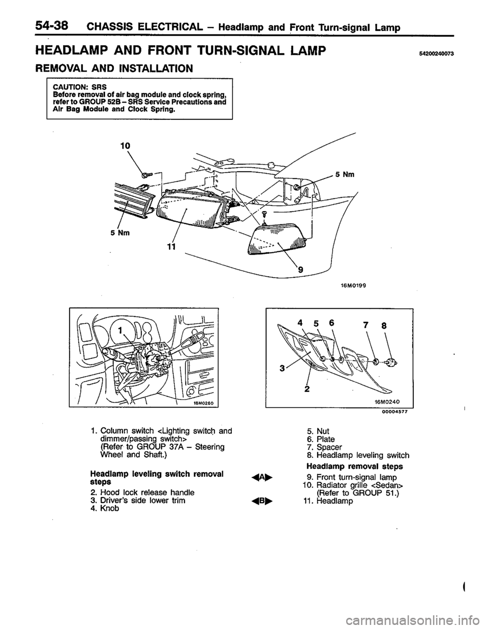 MITSUBISHI COLT 1996 Workshop Manual MITSUBISHI COLT 1996 Workshop Manual