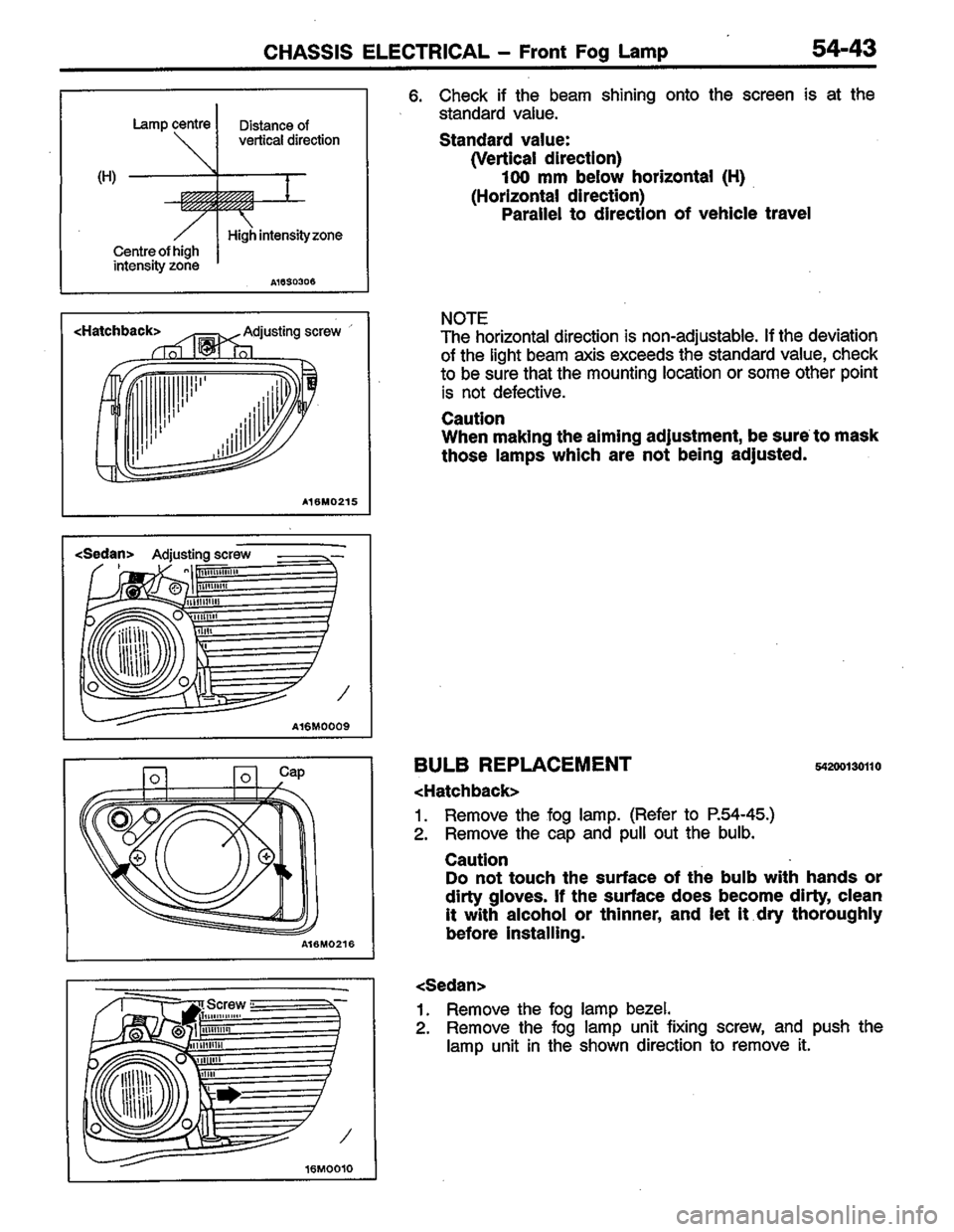 MITSUBISHI COLT 1996 Workshop Manual MITSUBISHI COLT 1996 Workshop Manual