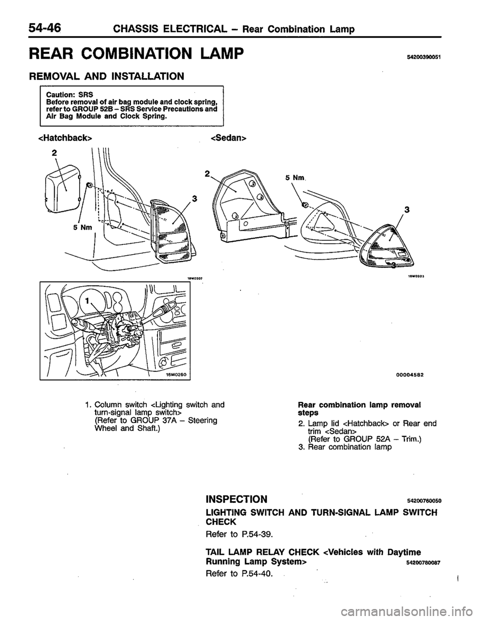 MITSUBISHI COLT 1996 Workshop Manual MITSUBISHI COLT 1996 Workshop Manual