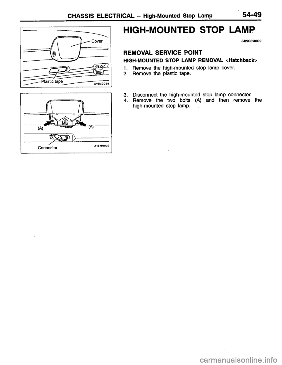 MITSUBISHI COLT 1996 Workshop Manual MITSUBISHI COLT 1996 Workshop Manual