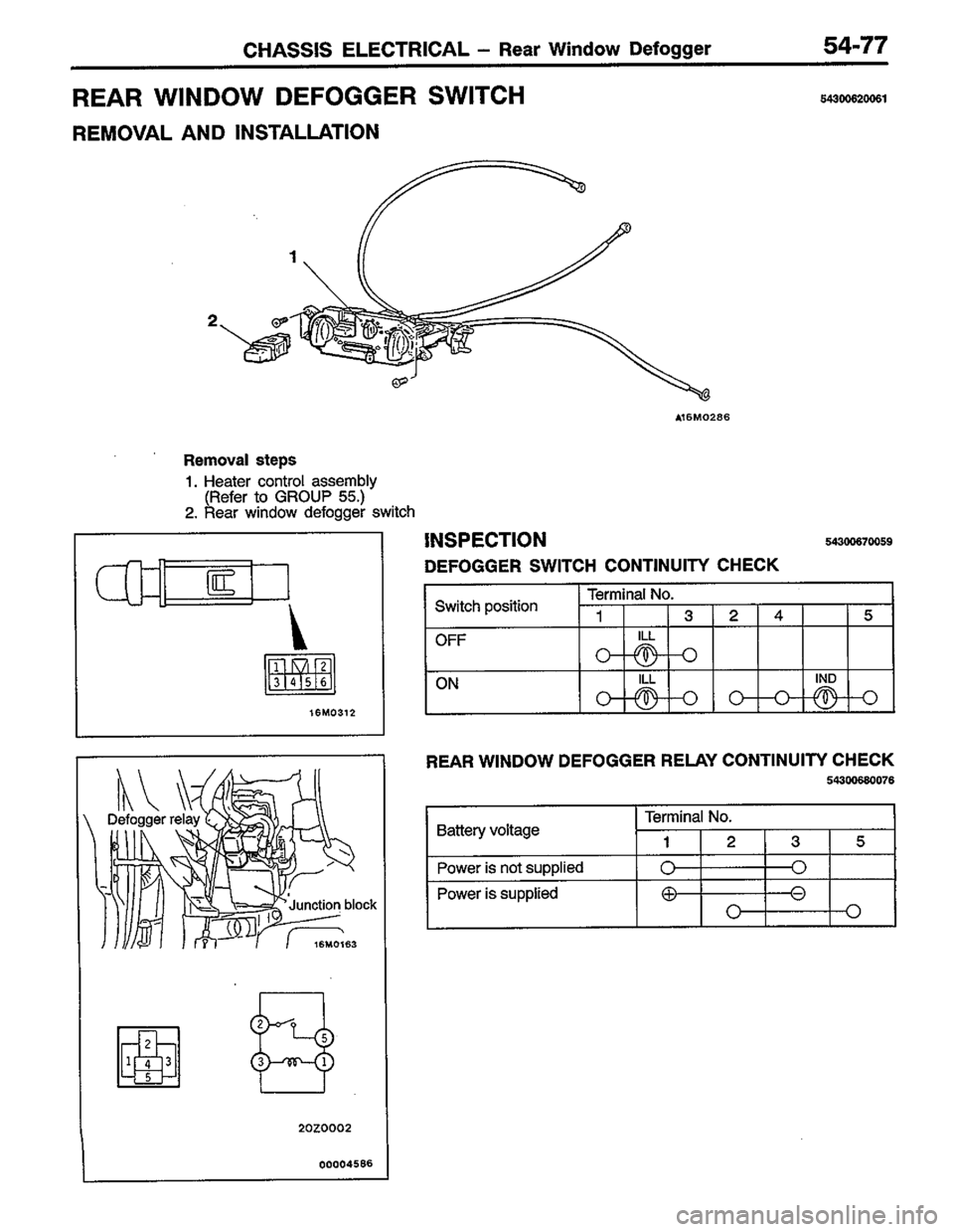 MITSUBISHI COLT 1996 Workshop Manual MITSUBISHI COLT 1996 Workshop Manual