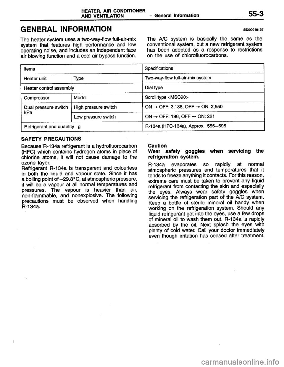 MITSUBISHI COLT 1996 Workshop Manual MITSUBISHI COLT 1996 Workshop Manual
