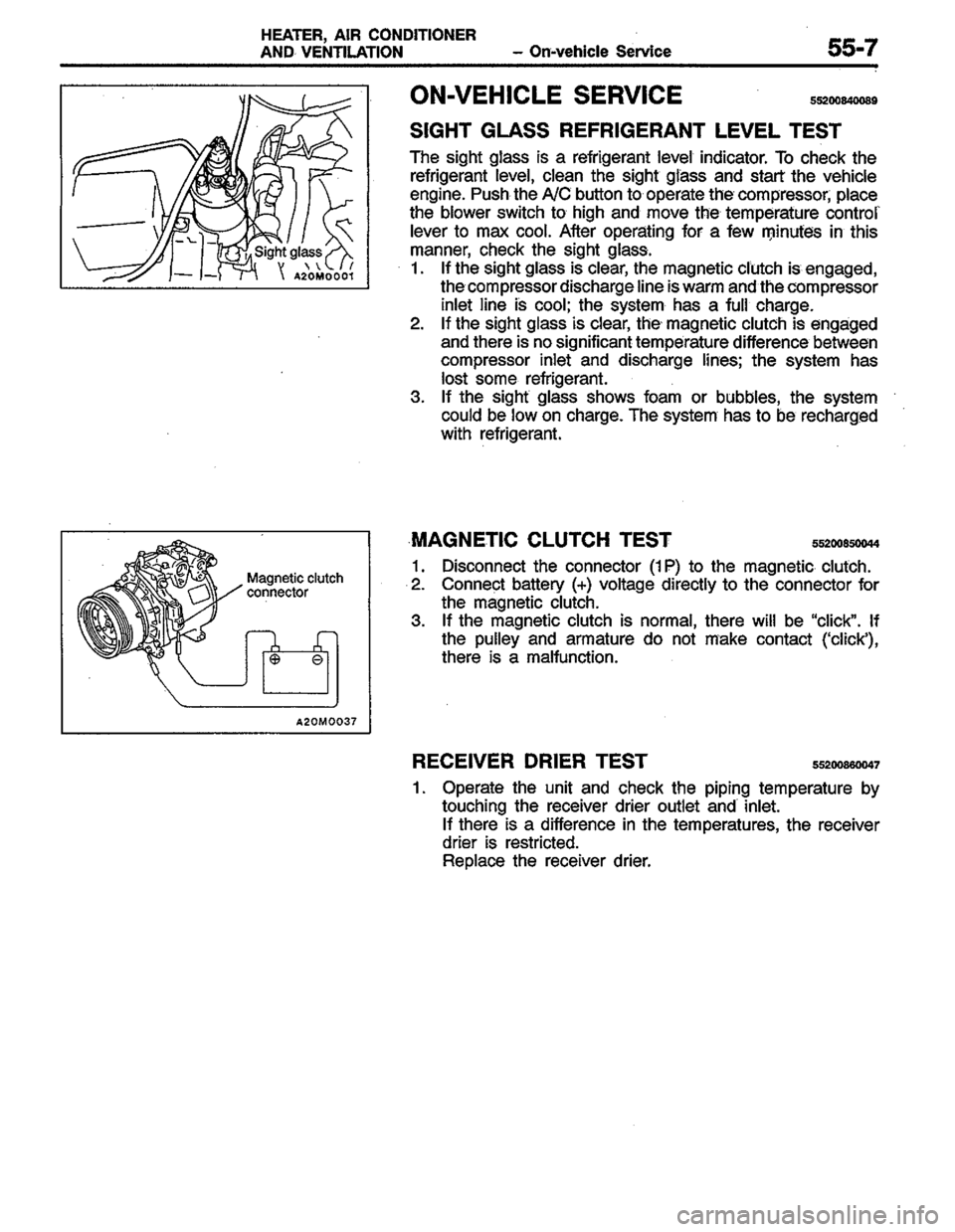 MITSUBISHI COLT 1996 Workshop Manual MITSUBISHI COLT 1996 Workshop Manual