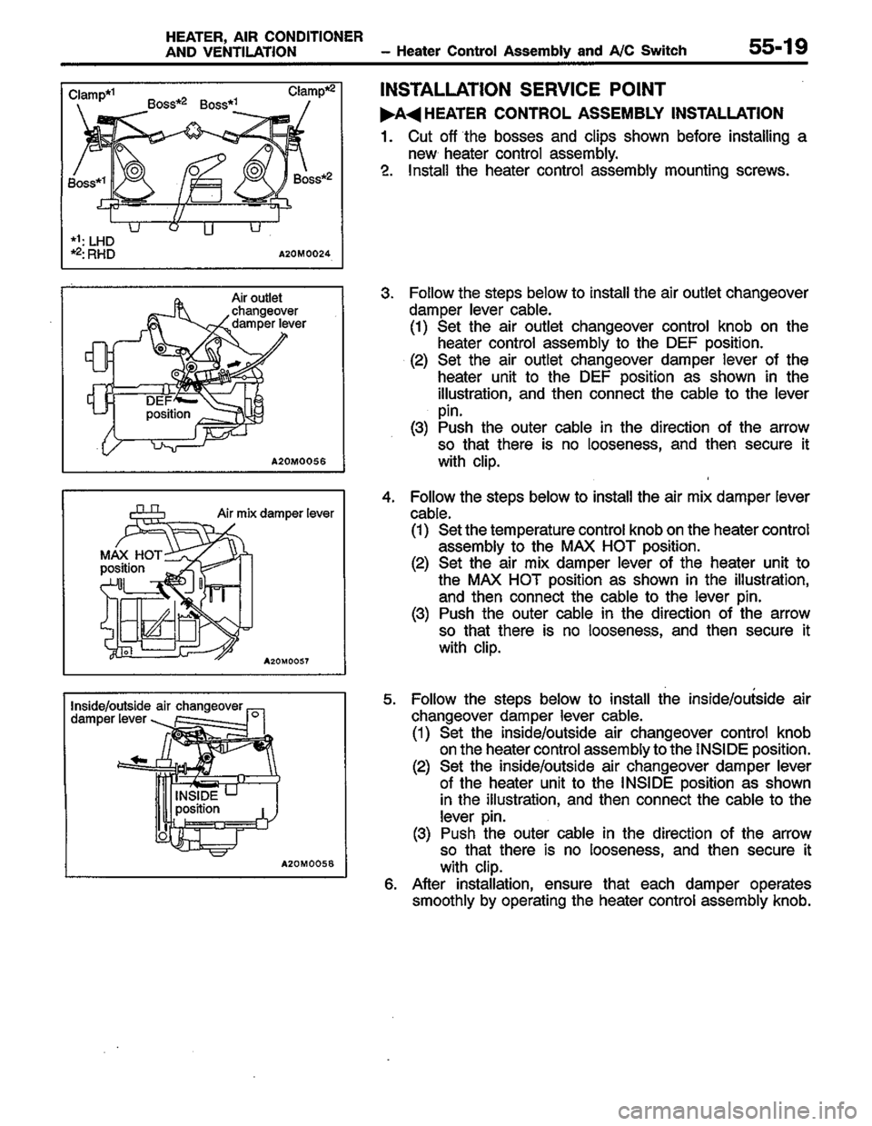 MITSUBISHI COLT 1996 Workshop Manual MITSUBISHI COLT 1996 Workshop Manual