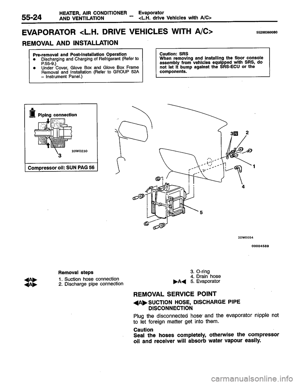 MITSUBISHI COLT 1996 Workshop Manual MITSUBISHI COLT 1996 Workshop Manual