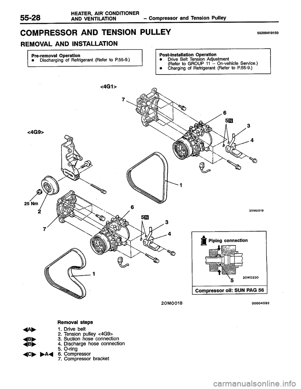 MITSUBISHI COLT 1996 Workshop Manual MITSUBISHI COLT 1996 Workshop Manual