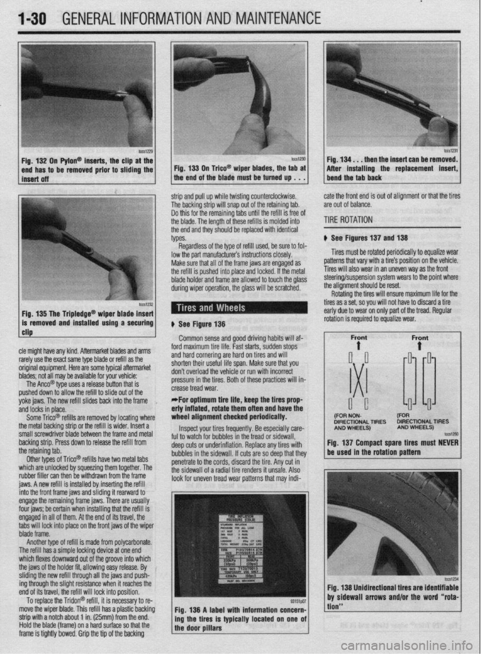 MITSUBISHI DIAMANTE 1900 Owners Manual .
l-30 GENERALINFORMATIONAND MAINTENANCE
n Pylon@ inserts, the clip
be removed prior to siidi then the insert can be re
After installing the replacement
strip and pull up while twisting counterc MITSUBISHI DIAMANTE 1900 Owners Manual .
l-30 GENERALINFORMATIONAND MAINTENANCE
n Pylon@ inserts, the clip
be removed prior to siidi then the insert can be re
After installing the replacement
strip and pull up while twisting counterc
