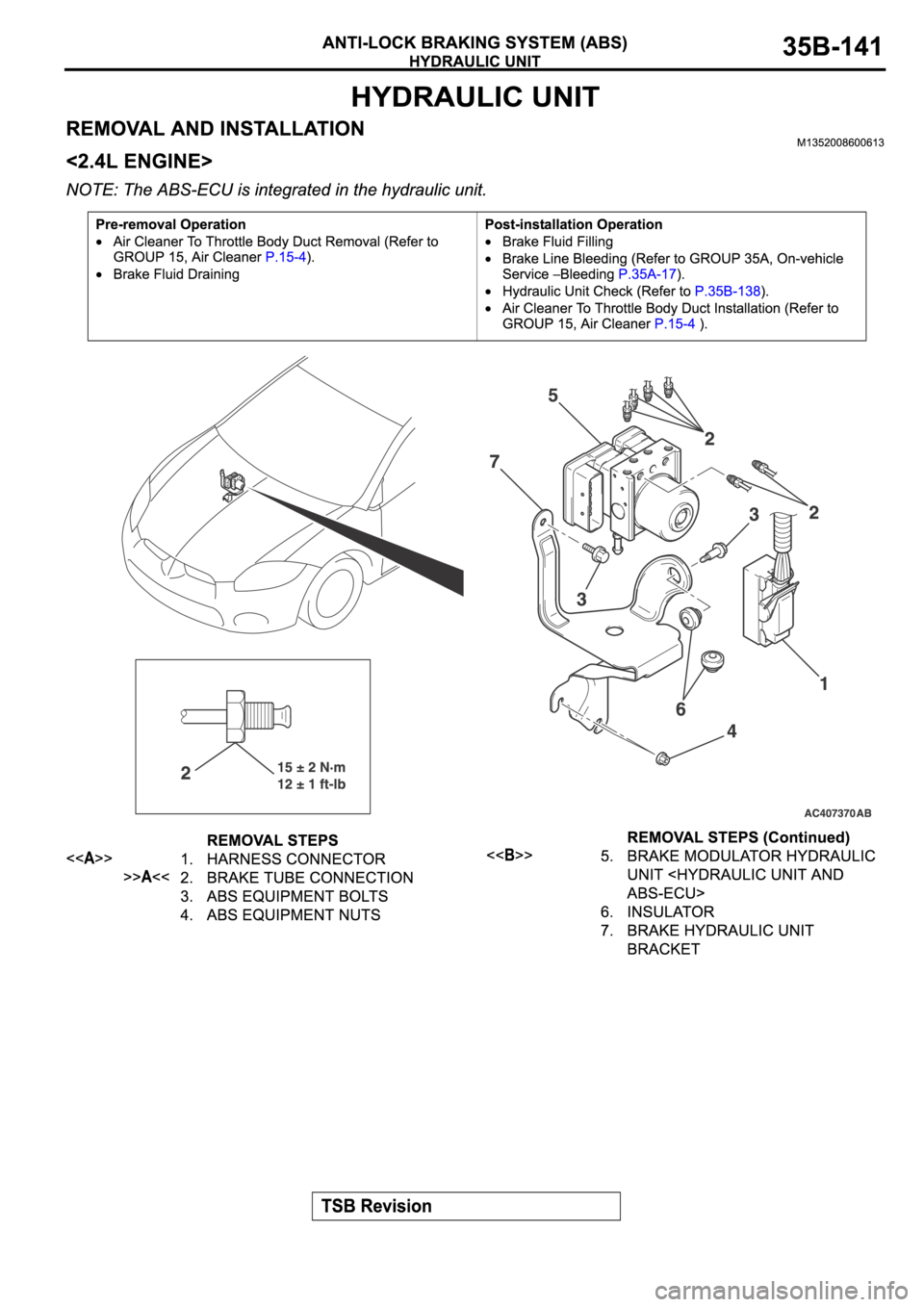 MITSUBISHI ECLIPSE 2006  Service Repair Manual 