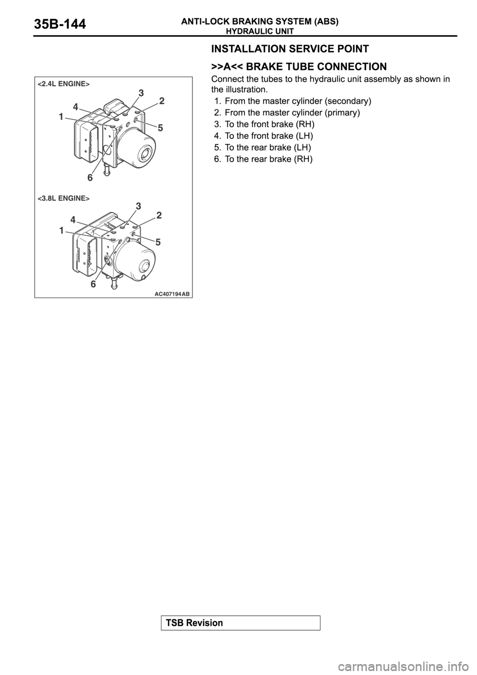 MITSUBISHI ECLIPSE 2006  Service Repair Manual 