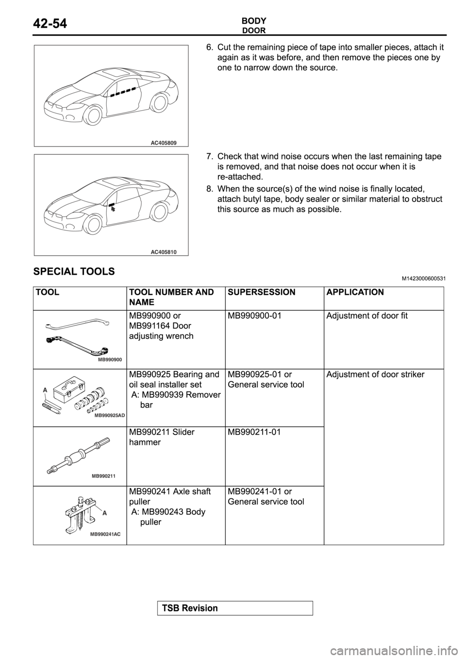 MITSUBISHI ECLIPSE 2006 Service Repair Manual MITSUBISHI ECLIPSE 2006 Service Repair Manual