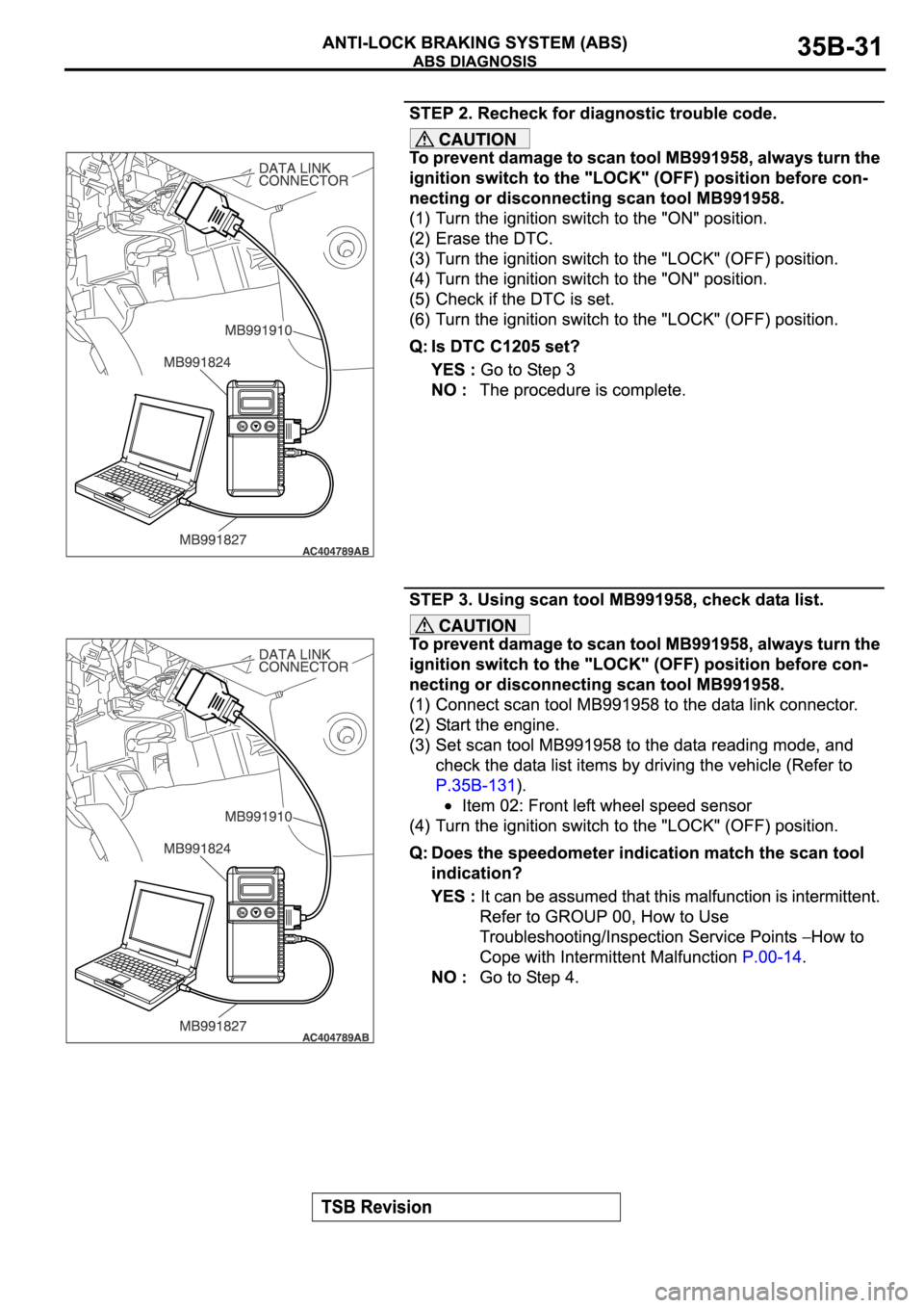 MITSUBISHI ECLIPSE 2006  Service Owners Manual 