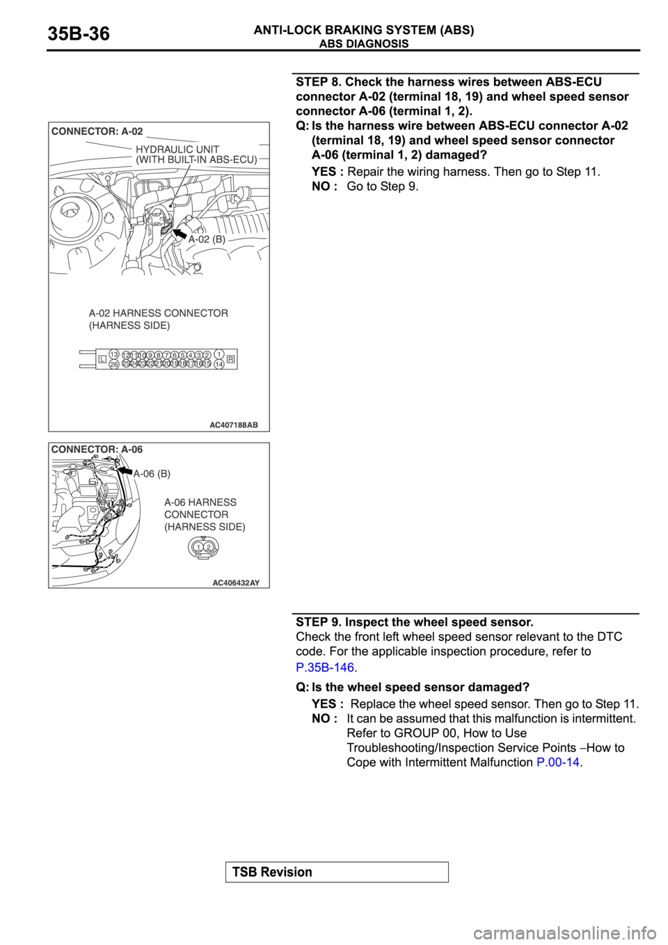 MITSUBISHI ECLIPSE 2006  Service Owners Guide 