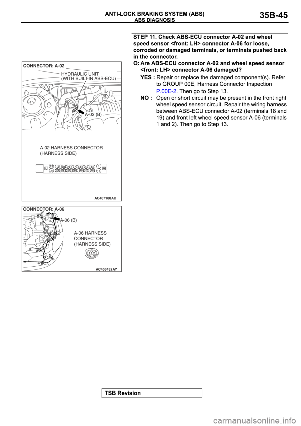 MITSUBISHI ECLIPSE 2006  Service Owners Guide 