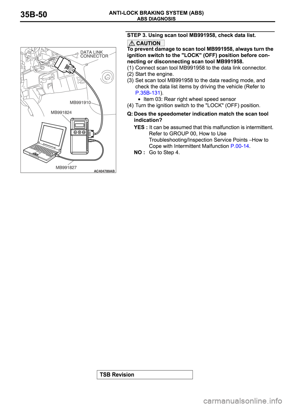 MITSUBISHI ECLIPSE 2006  Service Service Manual 
