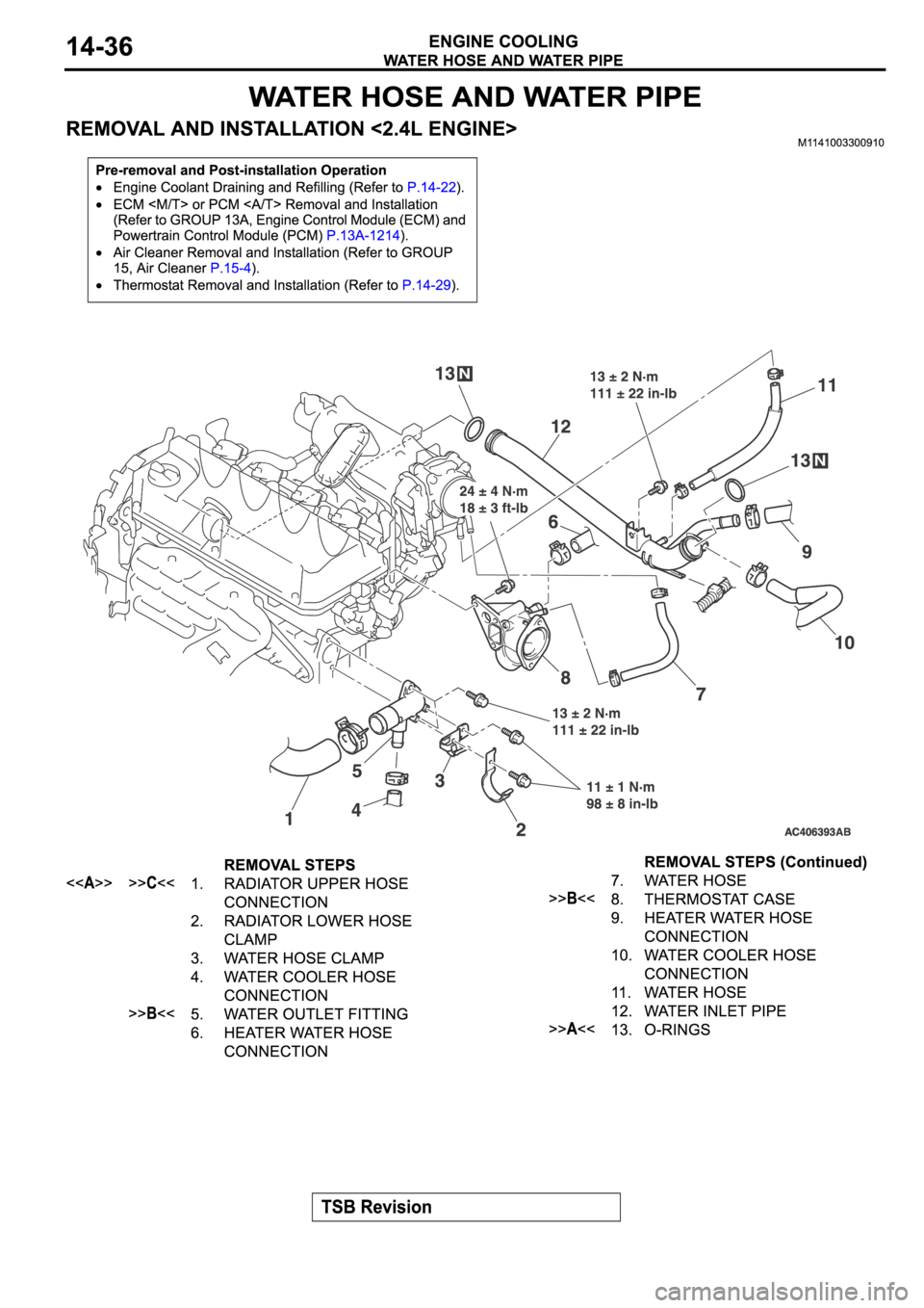MITSUBISHI ECLIPSE 2006 Service Repair Manual MITSUBISHI ECLIPSE 2006 Service Repair Manual
