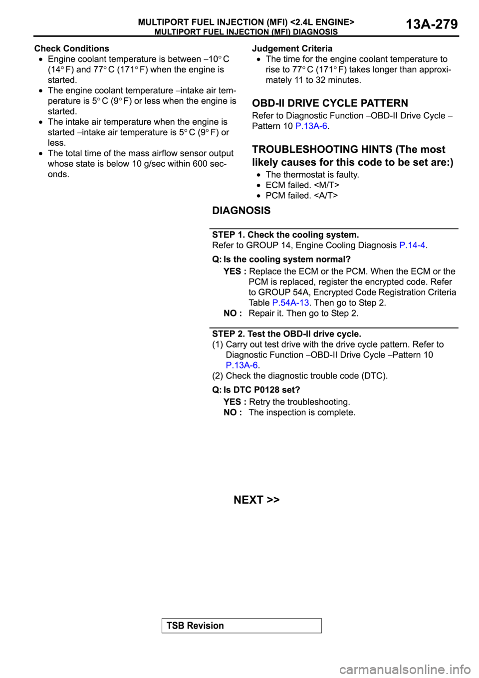 MITSUBISHI ECLIPSE 2006  Service Repair Manual NEXT >> 