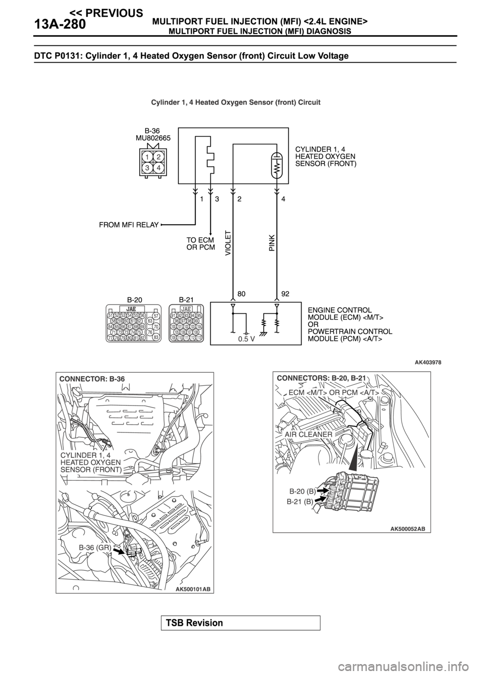 MITSUBISHI ECLIPSE 2006  Service Repair Manual << PREVIOUS 