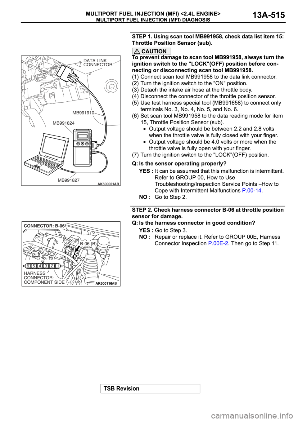 MITSUBISHI ECLIPSE 2006  Service Repair Manual 